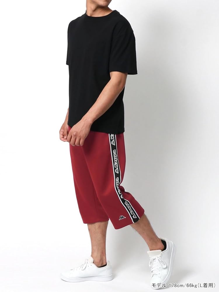 Kappa - kappa トレーニングウェア シャツ＆パンツ Kappa カッパ セットアップ メンズ 上下セット 半袖 春夏 ハーフ